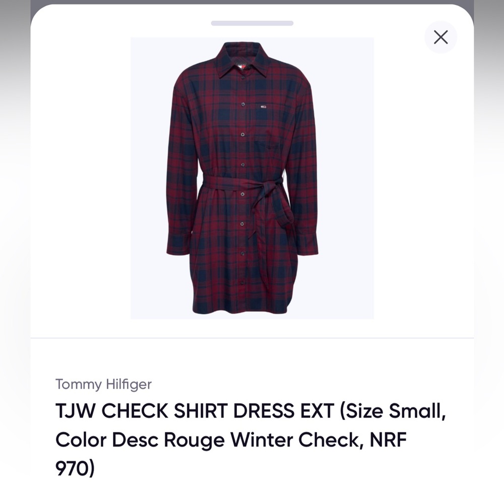 Tommy Hilfiger Winter Dress - Small